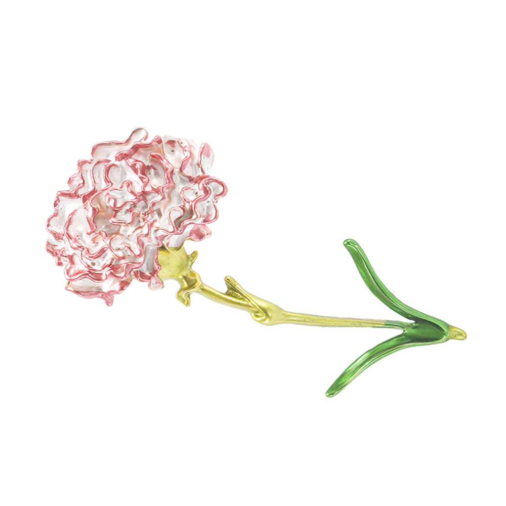 Exquisite Flower Brooch Pin Carnation Lapel Pin Collar Lapel Pin Jewelry