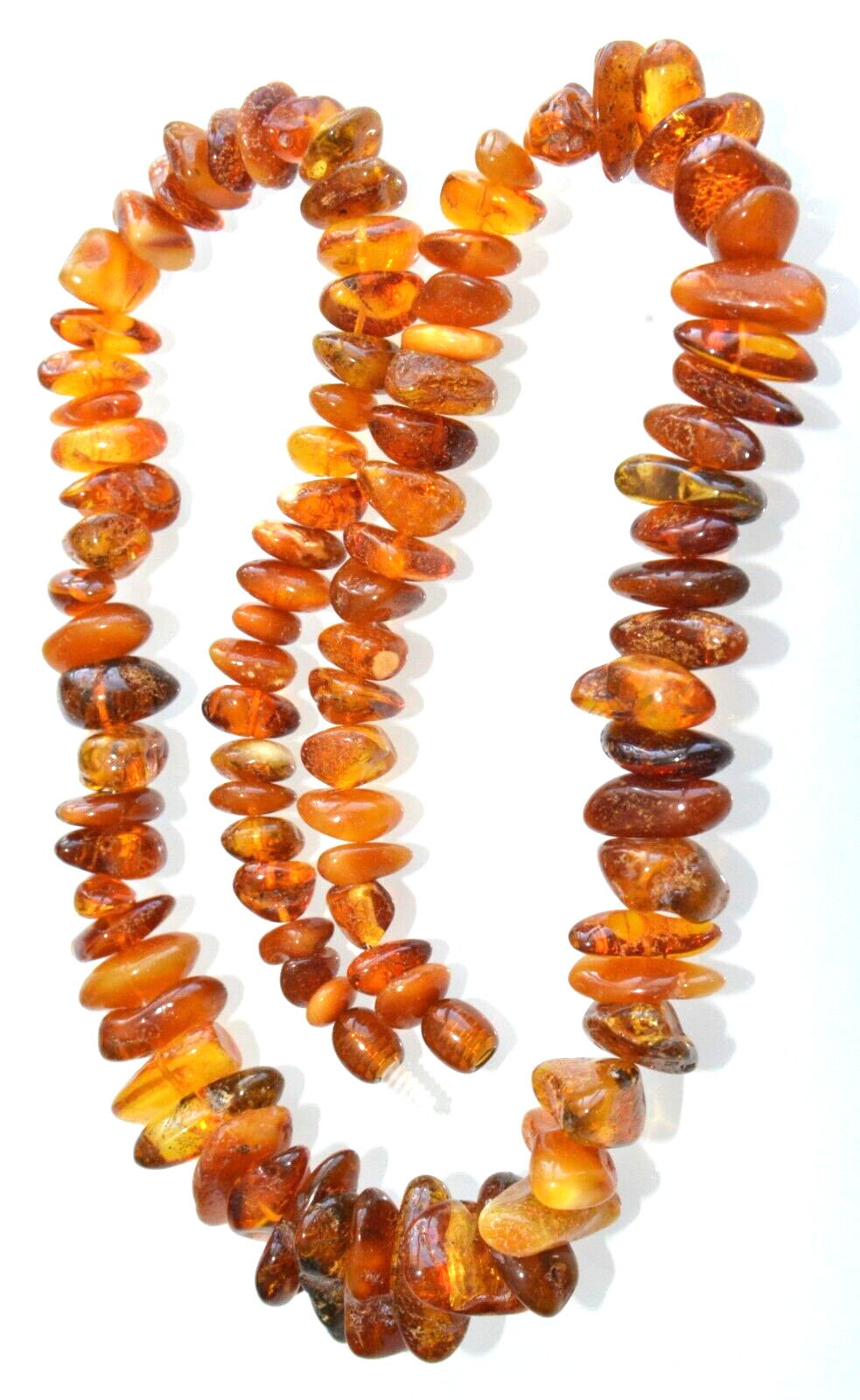 ✅55cm = 45gr RUSSIAN SOVIET BALTIC AMBER BEAD NECKLACE 琥珀 BRACELET STONE PENDANT