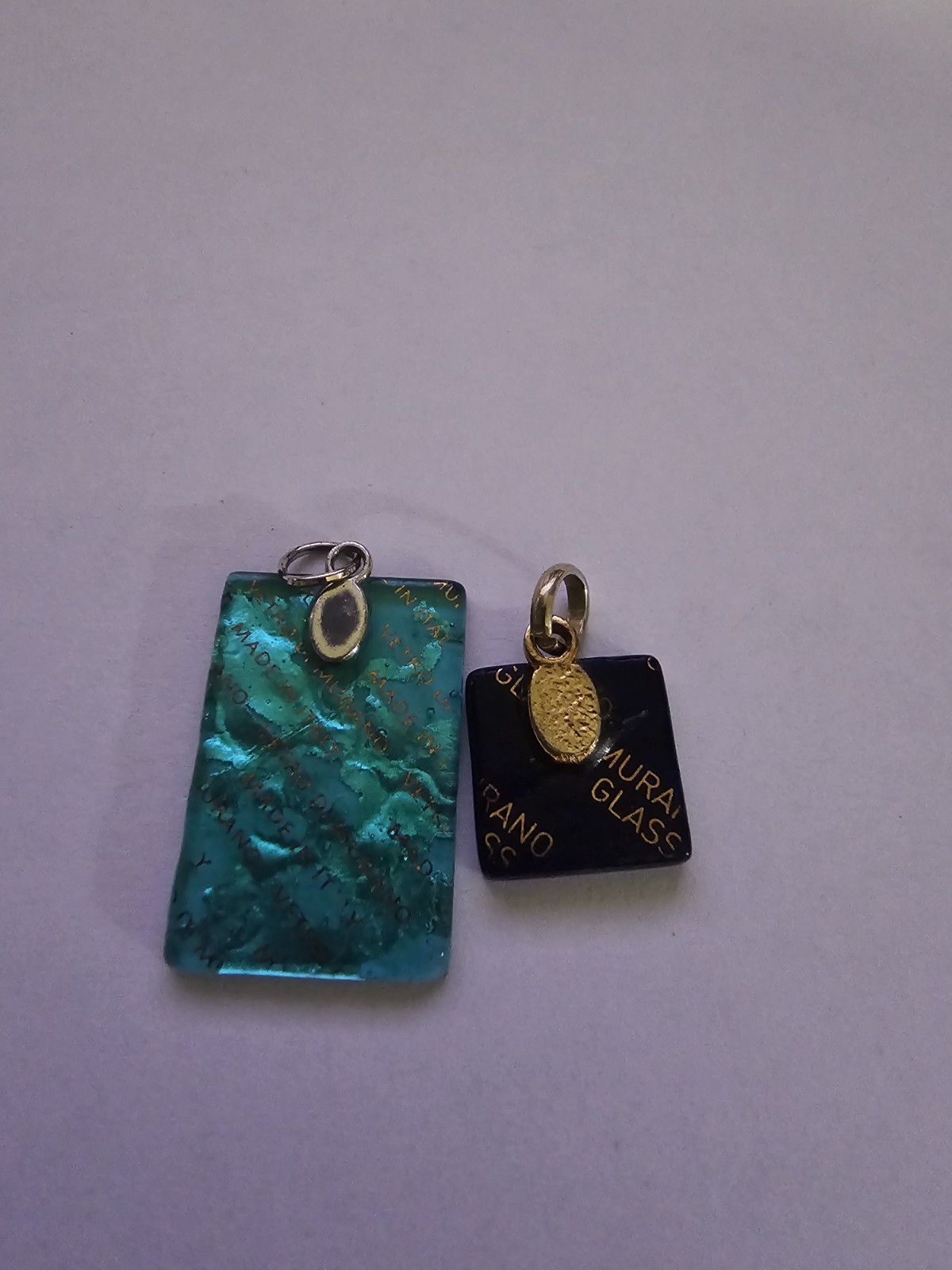 Murano glass Marked (Pendants Only)