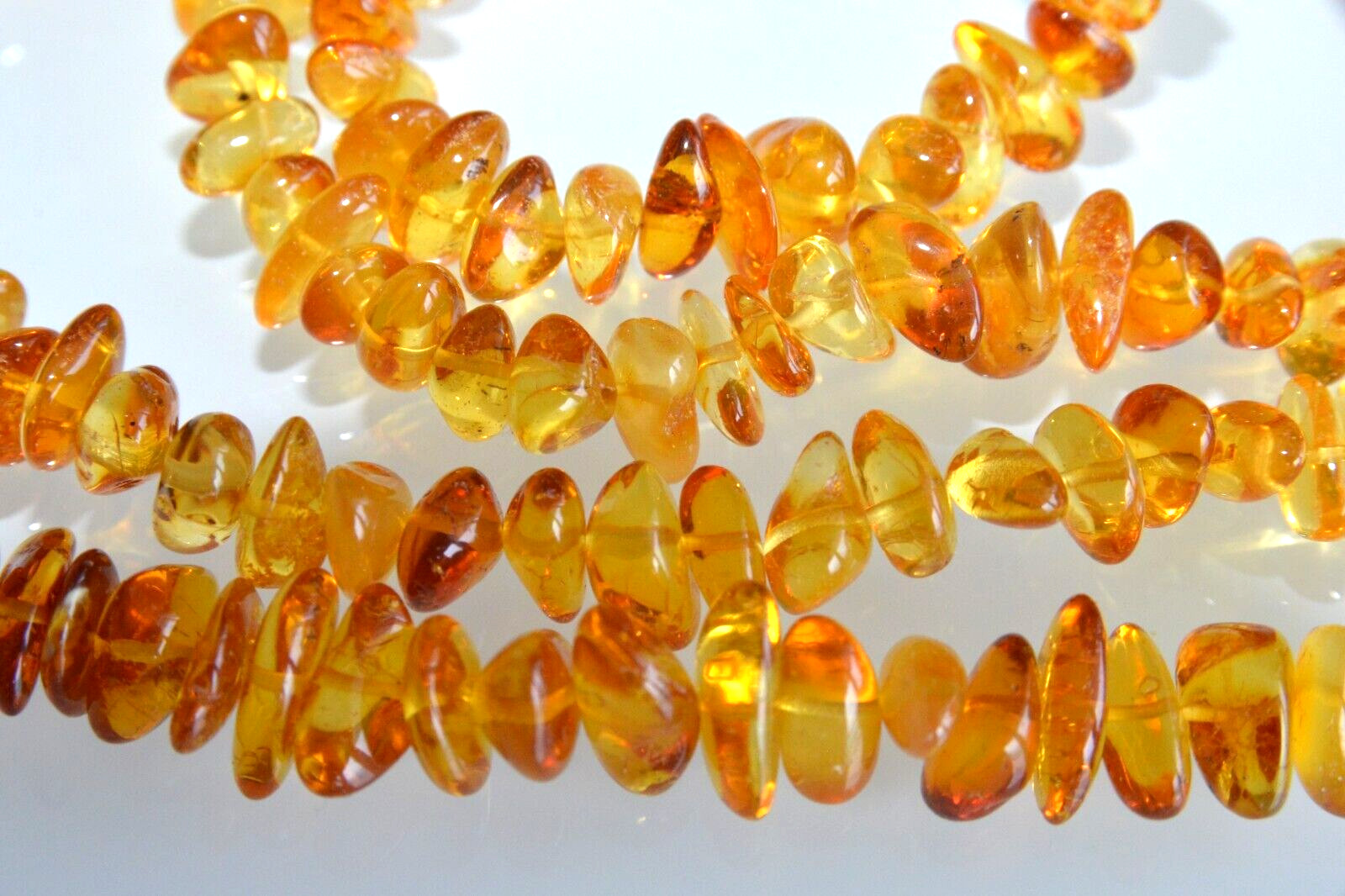 ✅135 cm=54gr RUSSIAN SOVIET BALTIC AMBER BEAD NECKLACE 琥珀 BRACELET STONE PENDANT