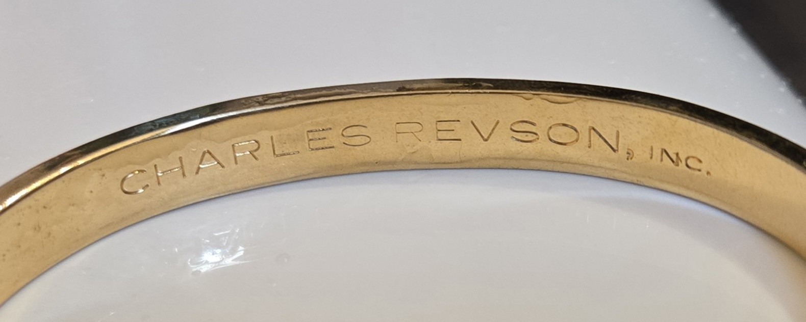 Vintage 1970 Charles Revson Aldo Cipullo “Love Bracelet” – Gold Electroplate