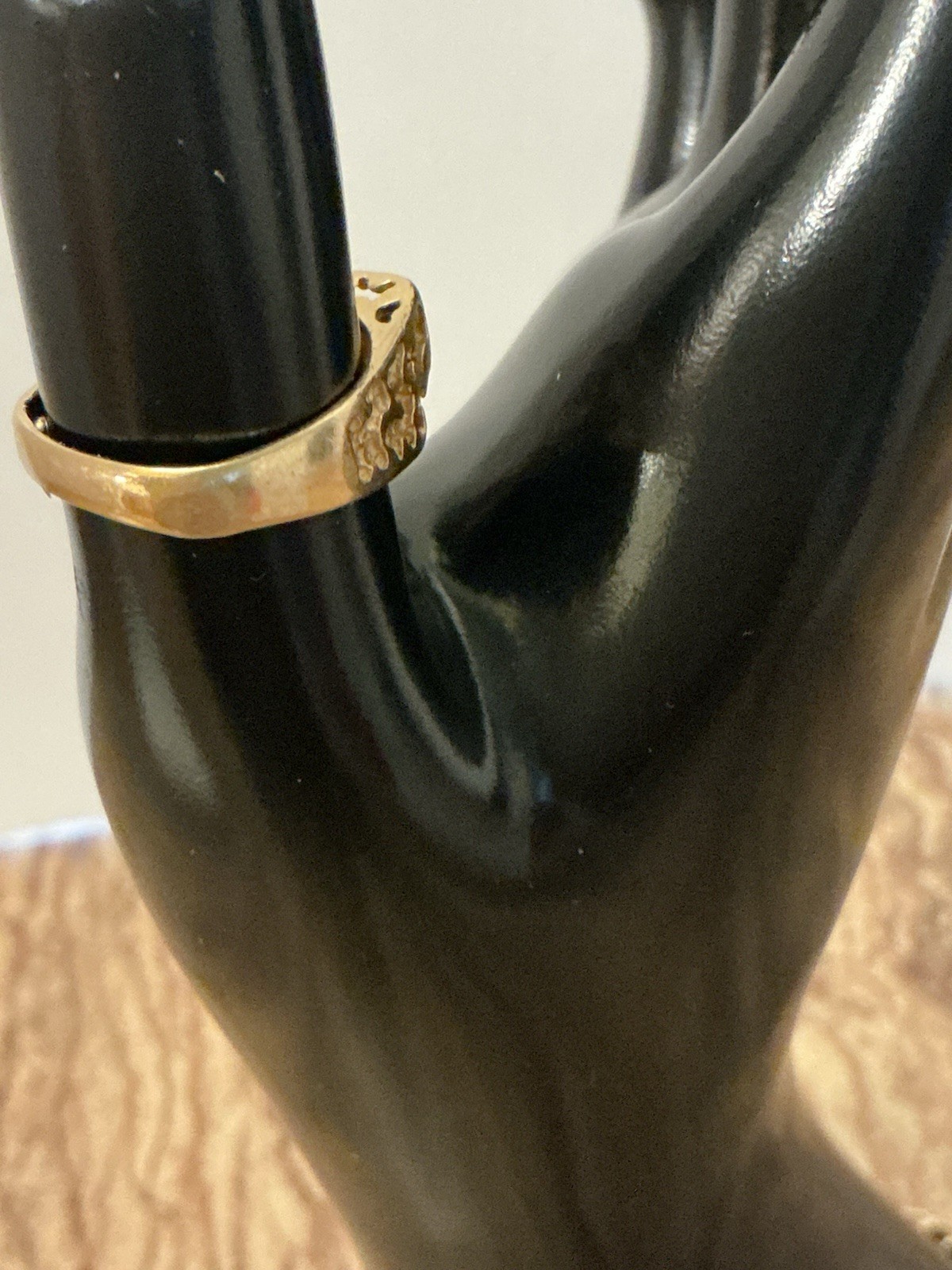 Men’s Vintage 14K Yellow Gold Diamond Solitaire Ring 0.35 CT 5.1g Size 8 RPD