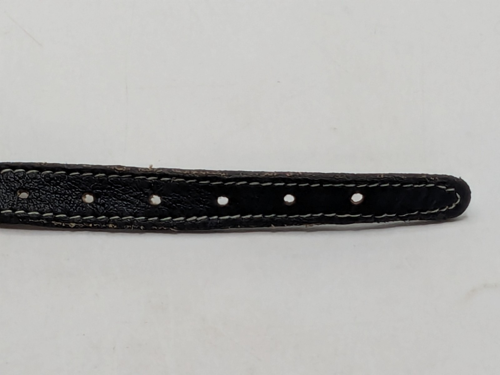 Vintage Roxanne Assoulin Black Leather Choker with Silver Tone Celtic Knot