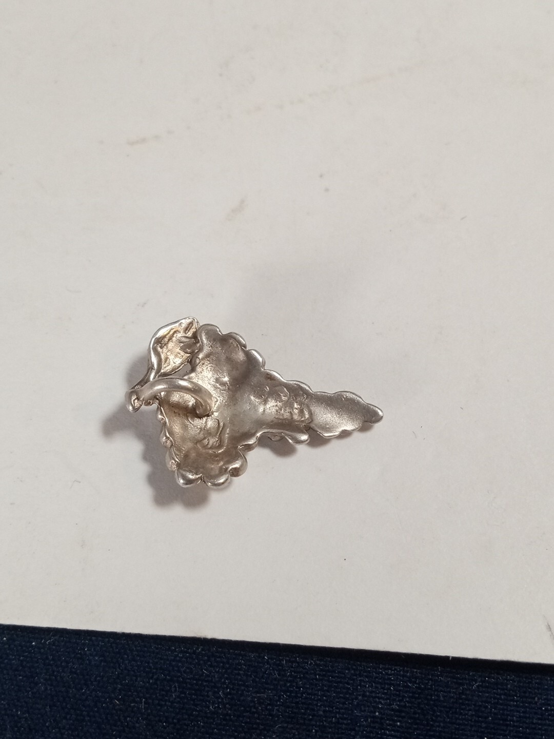 Vintage Silver Bunch Of Grapes Pendant Estate Piece
