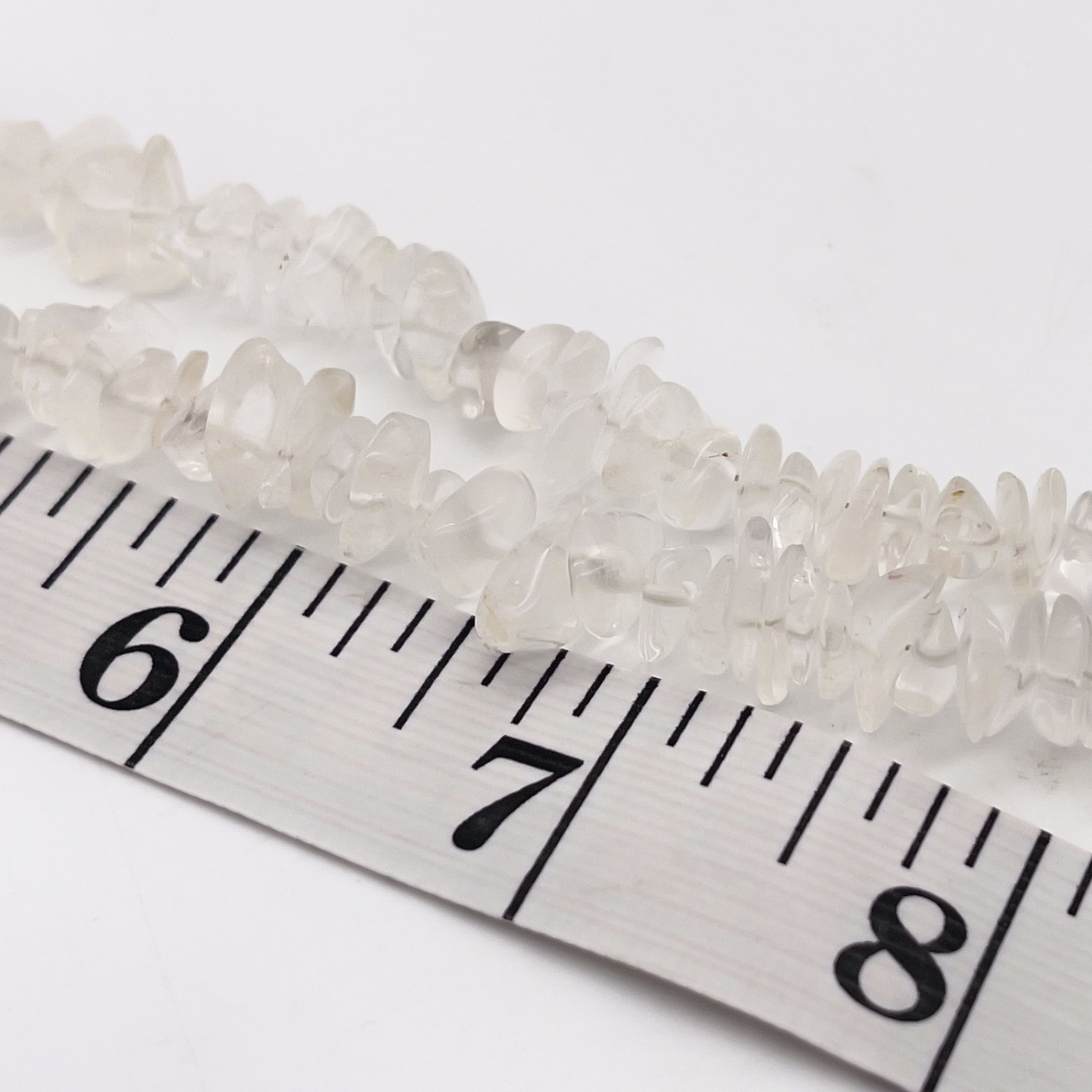 3 Necklace Bundle: Super Clear Rock Crystal – Frosty Quartz – VTG Czech Crystal