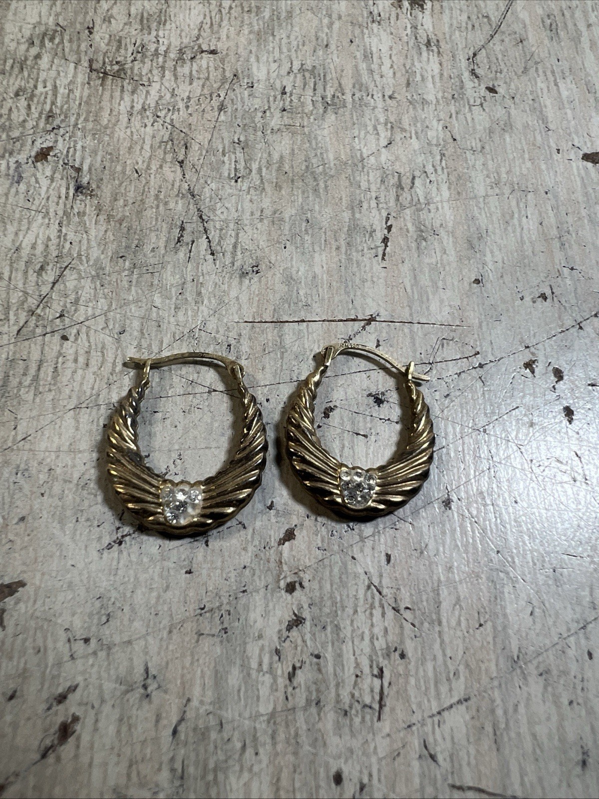 Vintage Sterling Silver Dangle Drop Hoop JCM Earrings 925 Southwest 80s MCM