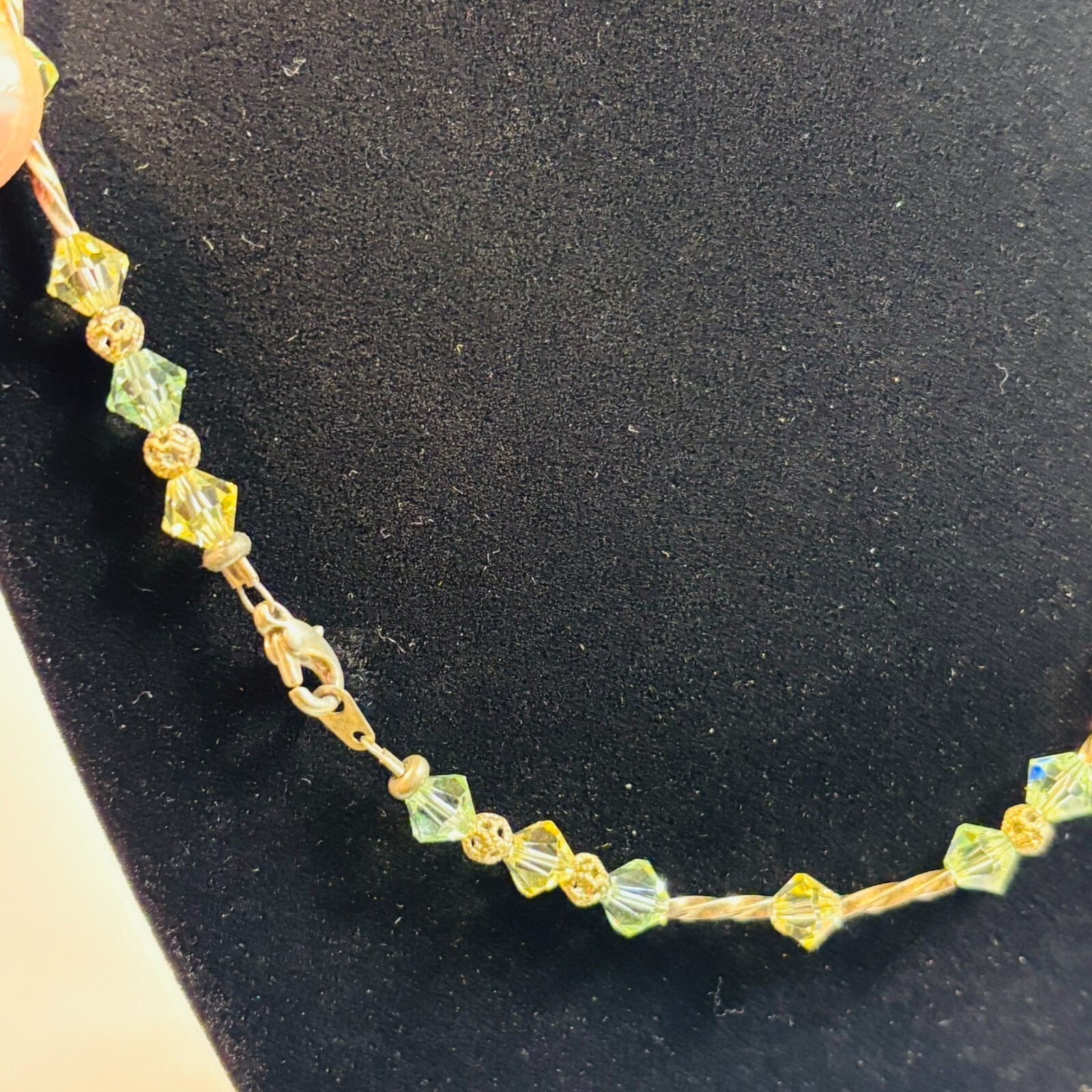 Y2K Vintage Necklace Jewelry Sparkly Rhinestone Choker 2000s Retro Girly