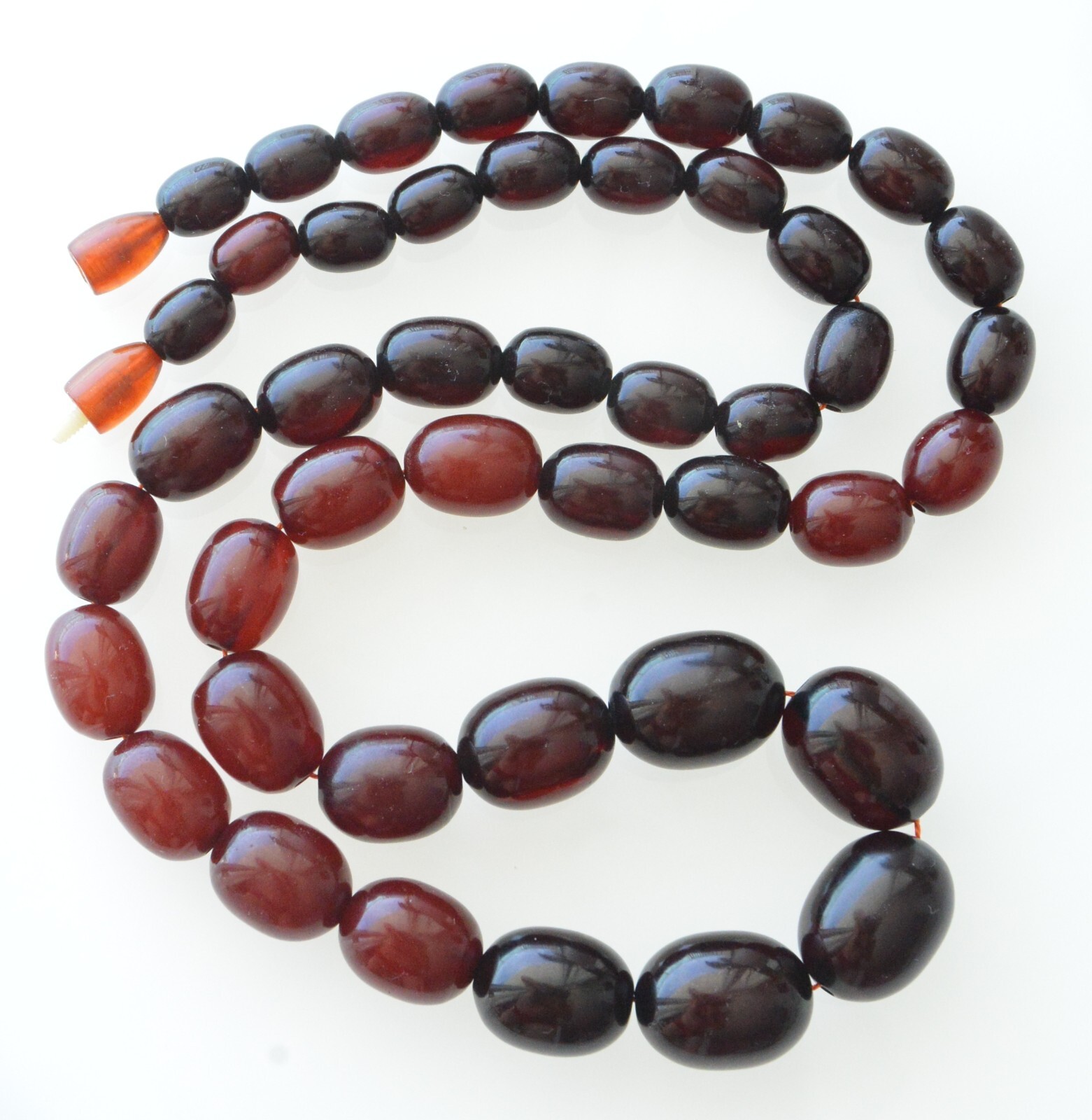 ✅80cm =102gr RUSSIAN SOVIET BALTIC AMBER BEAD NECKLACE 琥珀 BRACELET STONE PENDANT