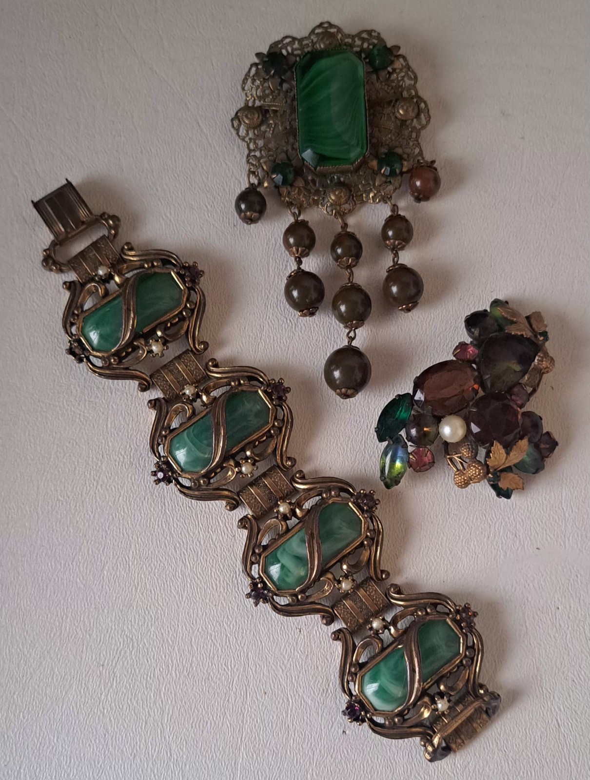 Antique Art Deco Nouveau Victorian Estate Jewelry Lot