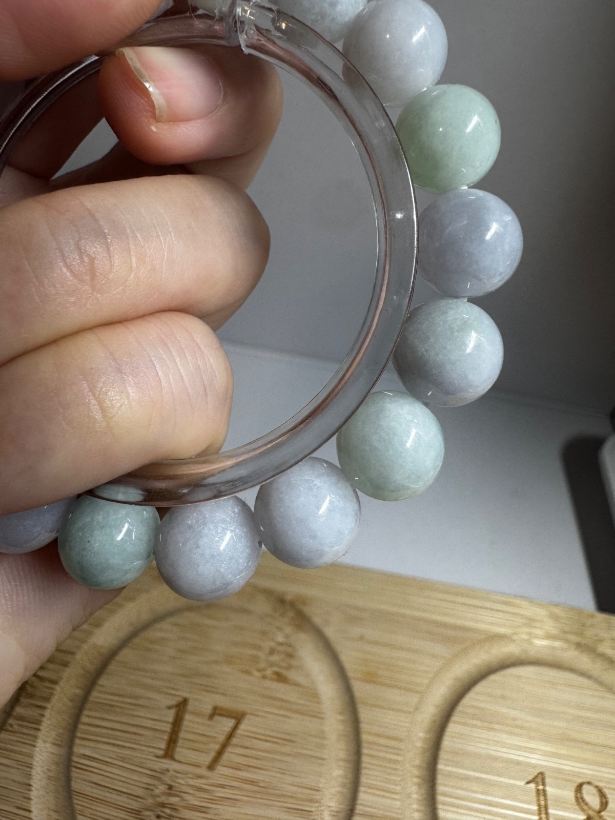 Natural Burmese A-Grade Jade jadeite beads bracelet 10-11mm new in box free ship