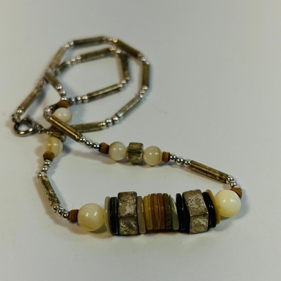 Y2K Vintage Jewelry Beaded Choker Necklace 2000s Retro Accessory