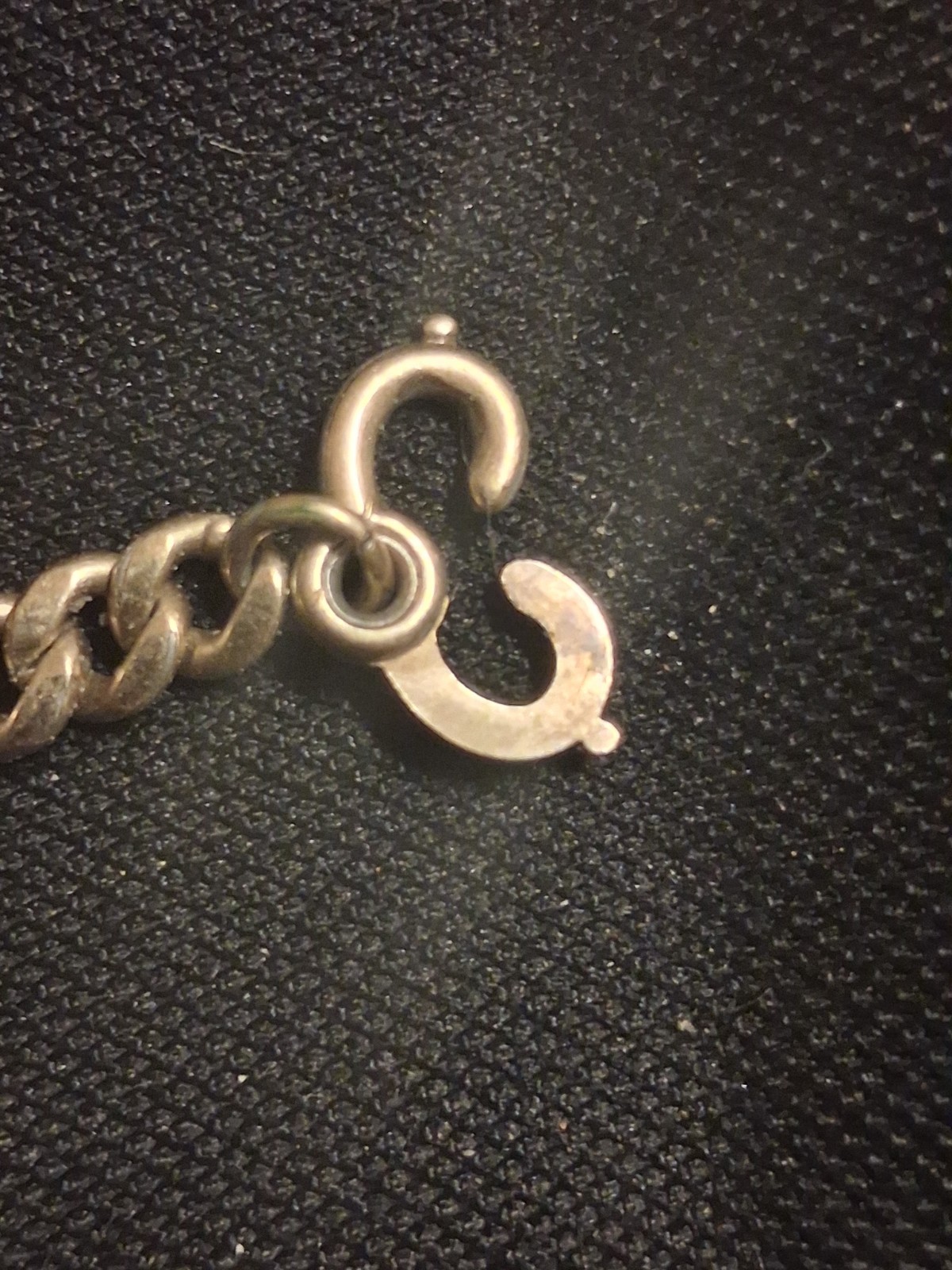 Vtg WWII 12k Gold Filled on Sterling Silver ID Bracelet Ray & Betty Milit