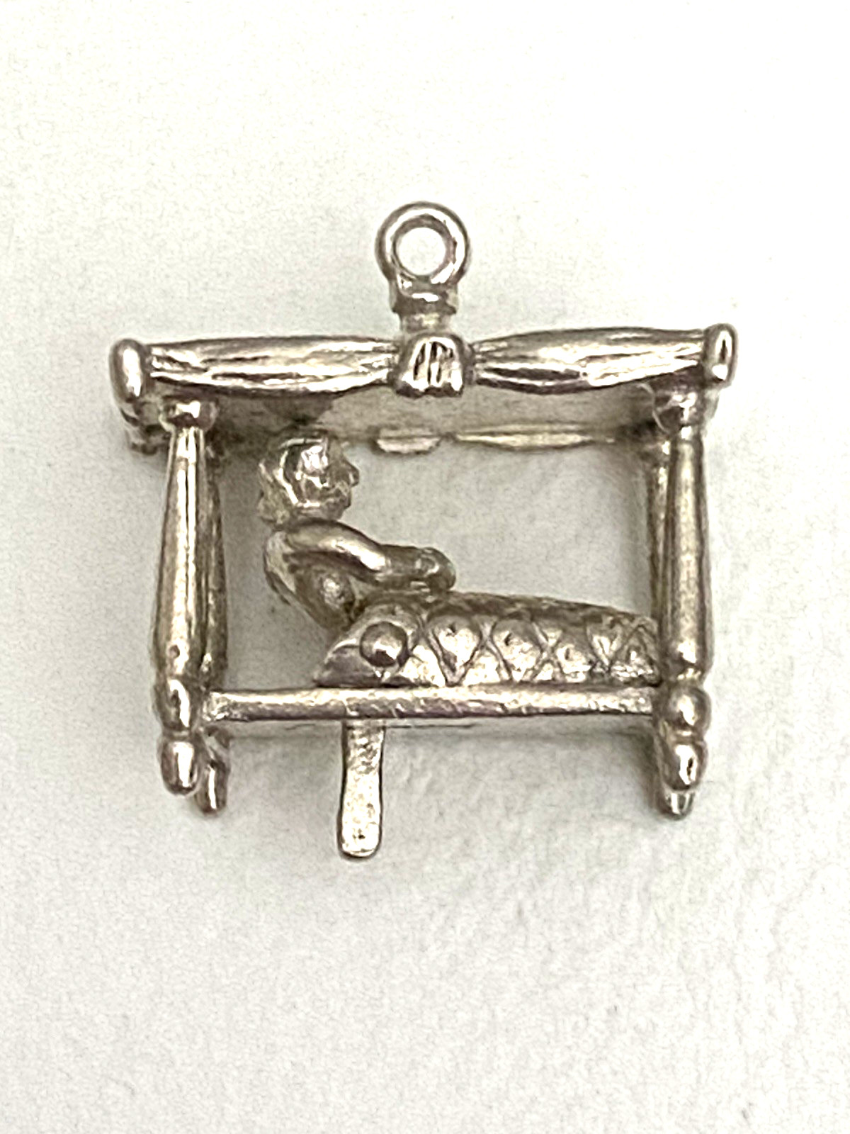 Vintage Sterling Silver MECHANICAL Charm England Choose