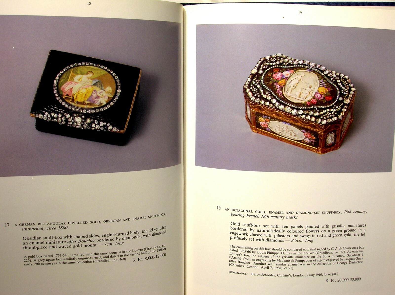 IMPORTANT GOLD BOXES AND RENAISSANCE JEWELRY, CHRISTIE’S AUCTION GENEVA 1984