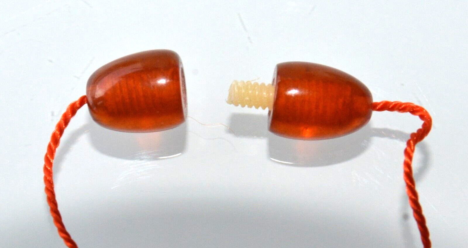✅1970y RUSSIAN SOVIET BALTIC SEA AMBER TWIST CLASP NECKLACE 老琥珀 BEADS STONE ROCK