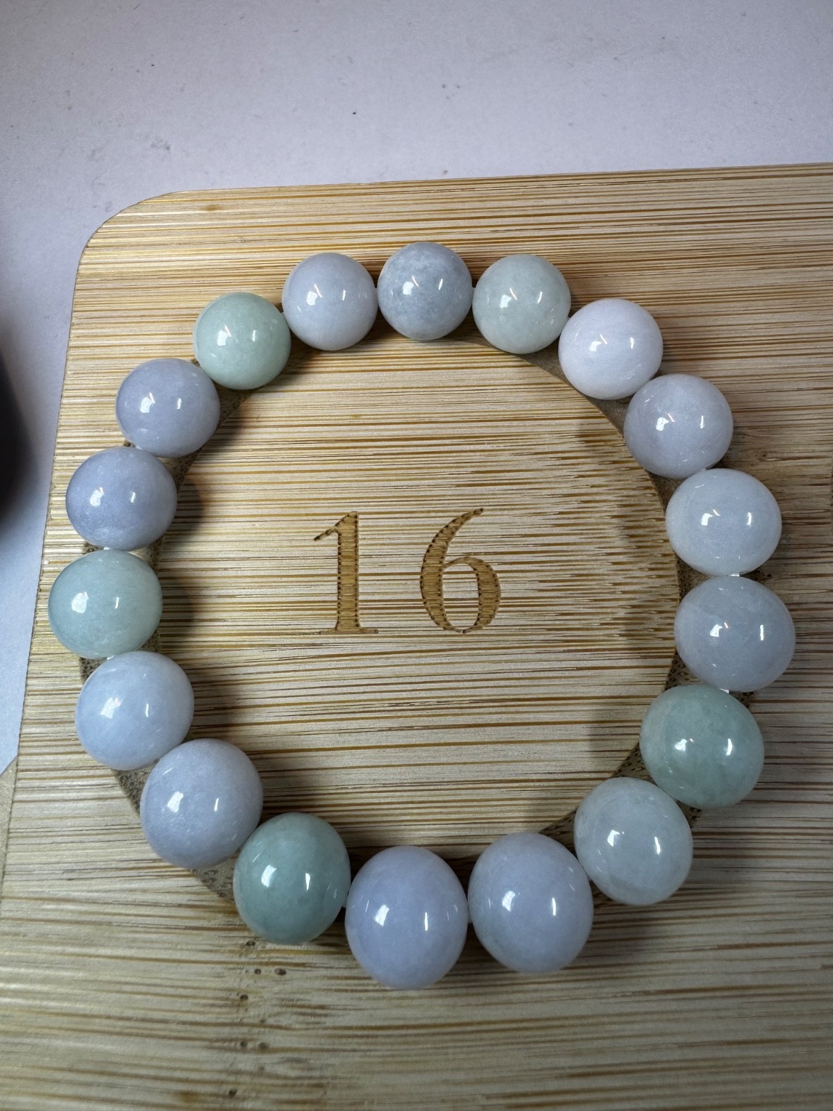 Natural Burmese A-Grade Jade jadeite beads bracelet 10-11mm new in box free ship