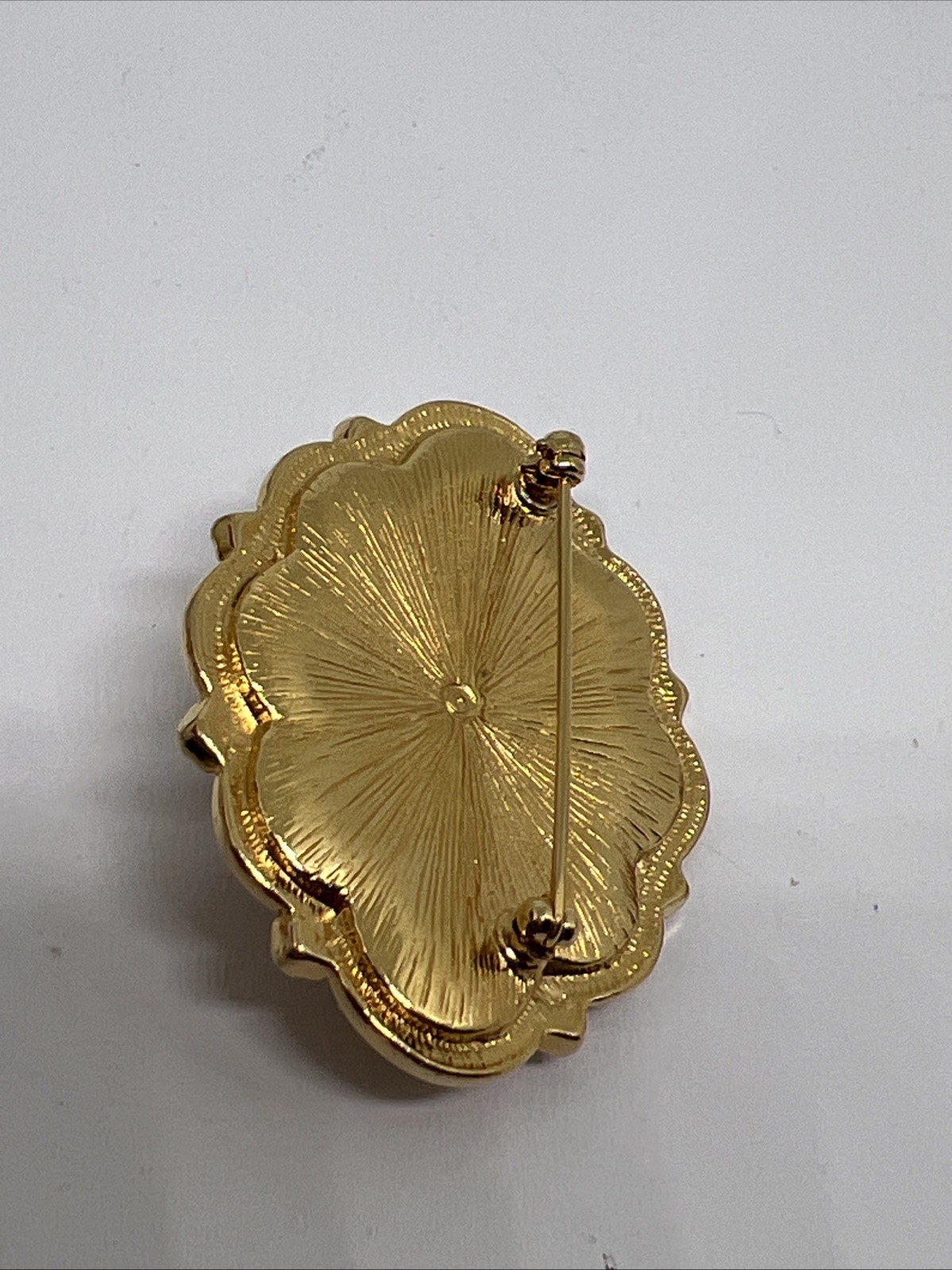 4pc Lot Vintage Brooches Faux Pearl Goldtone Sarah Cov Monet Avon