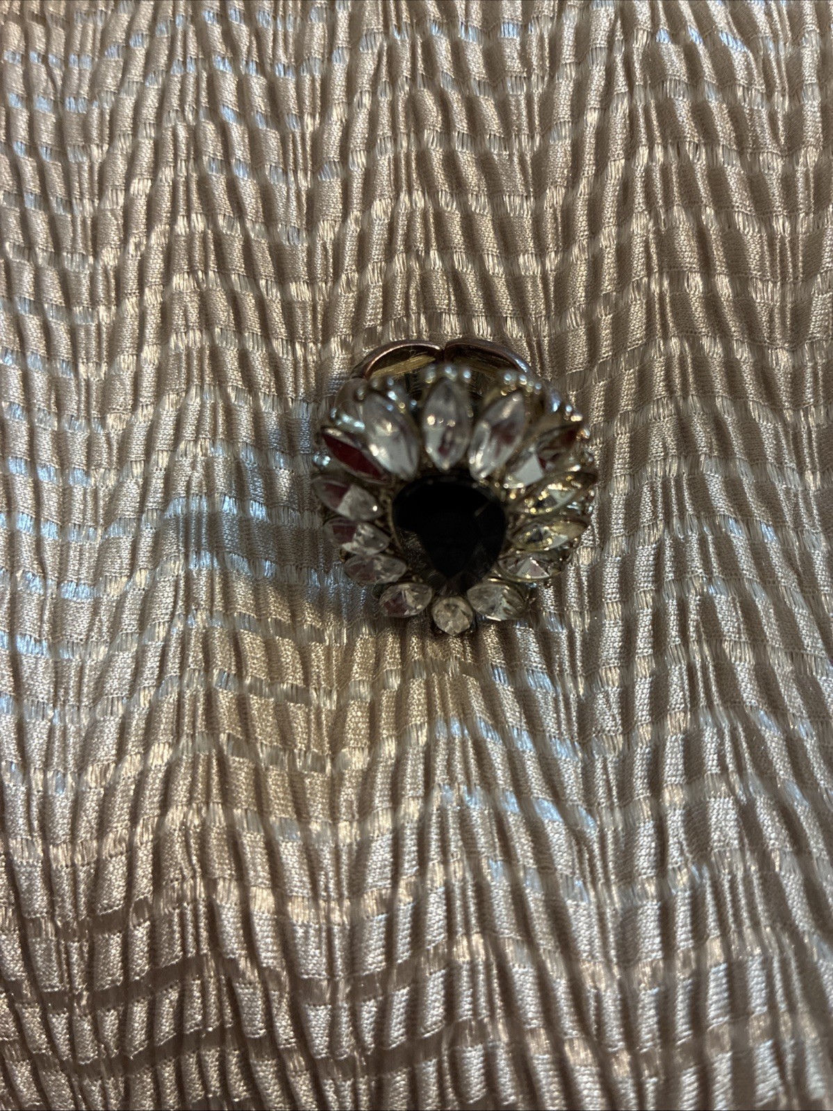 vintage rhinestone Ring