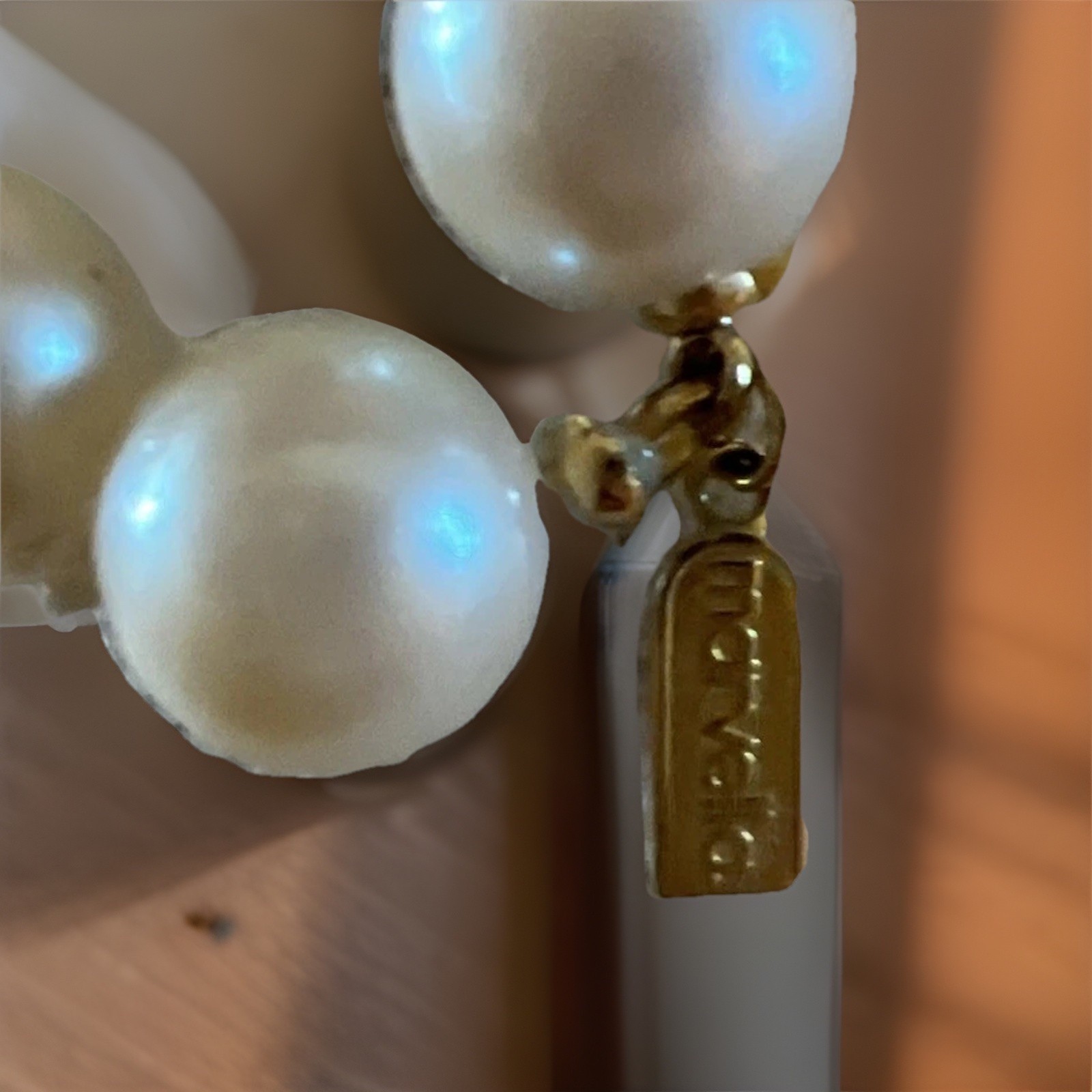 Vintage Marvella cascading Faux Pearl single 22.5″ B62