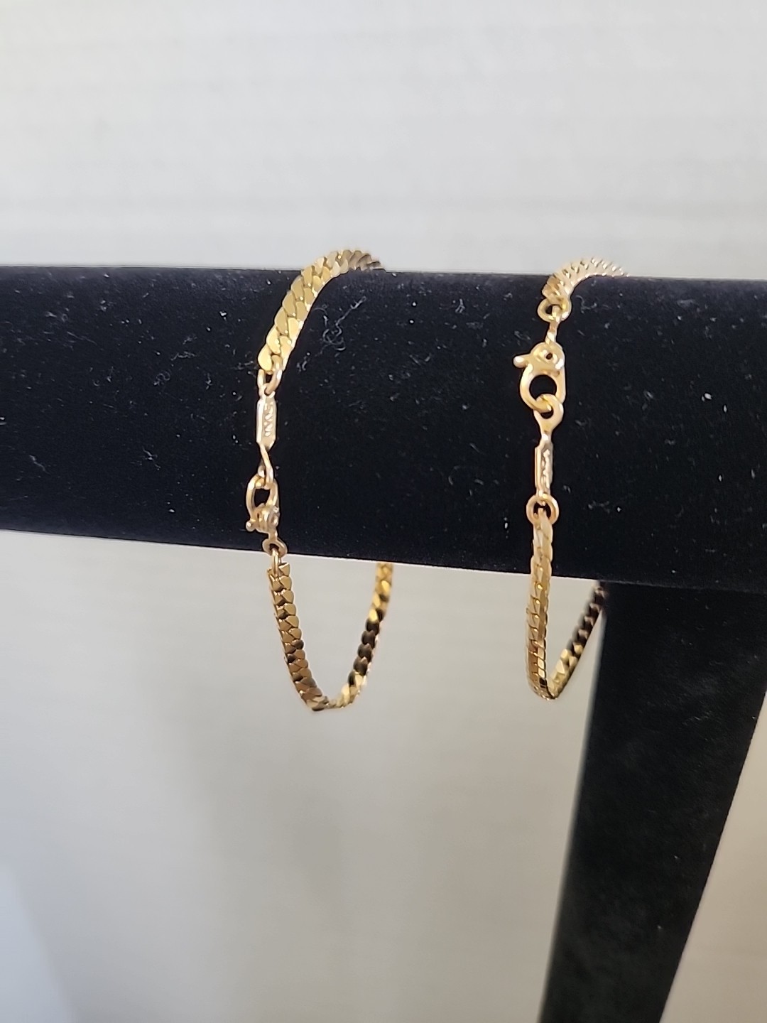 Vintage 1937s 1950s Four Monet Bracelets all 7″ Curb Chain
