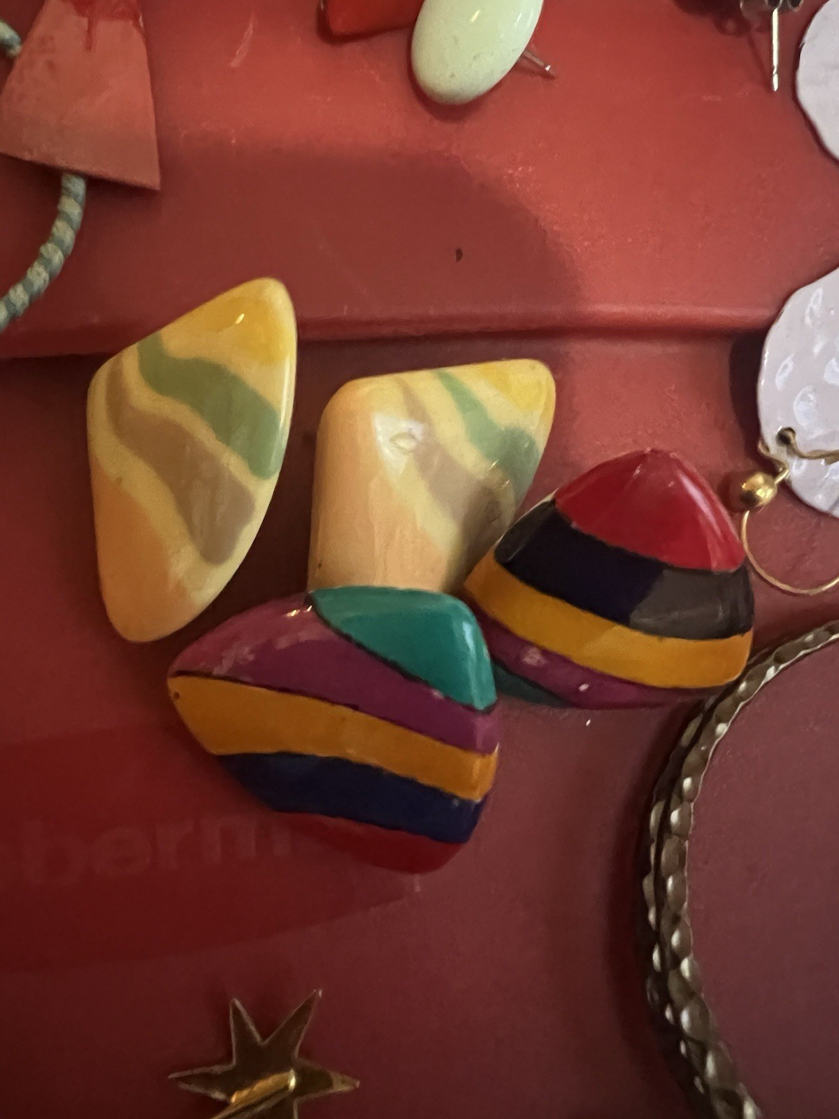 Vintage & Mod. Jewelry Lot Earrings Pierced Some Signed