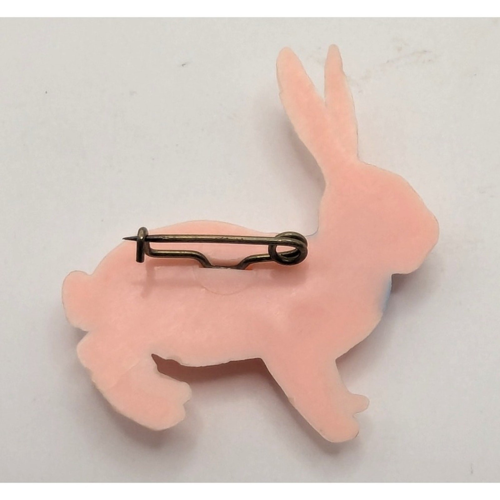 Vintage Easter Bunny 1950’s Bunny & Chick Brooch Hallmark Pins 1980s 3pc Lot