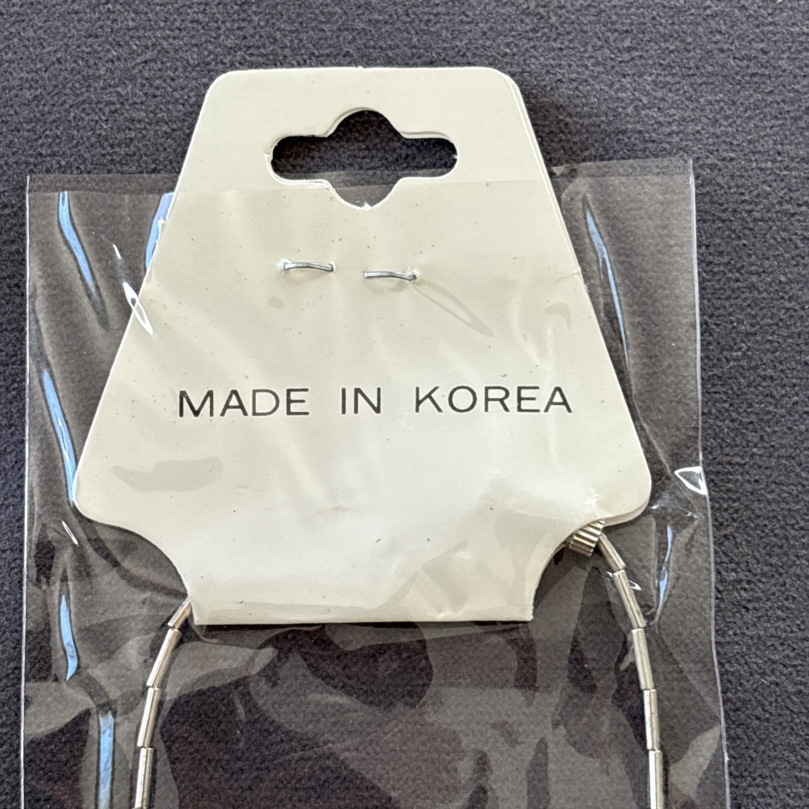 Y2K Dainty Spike Necklace Choker Two Tone Geometric Minimalist Korea VTG NEW