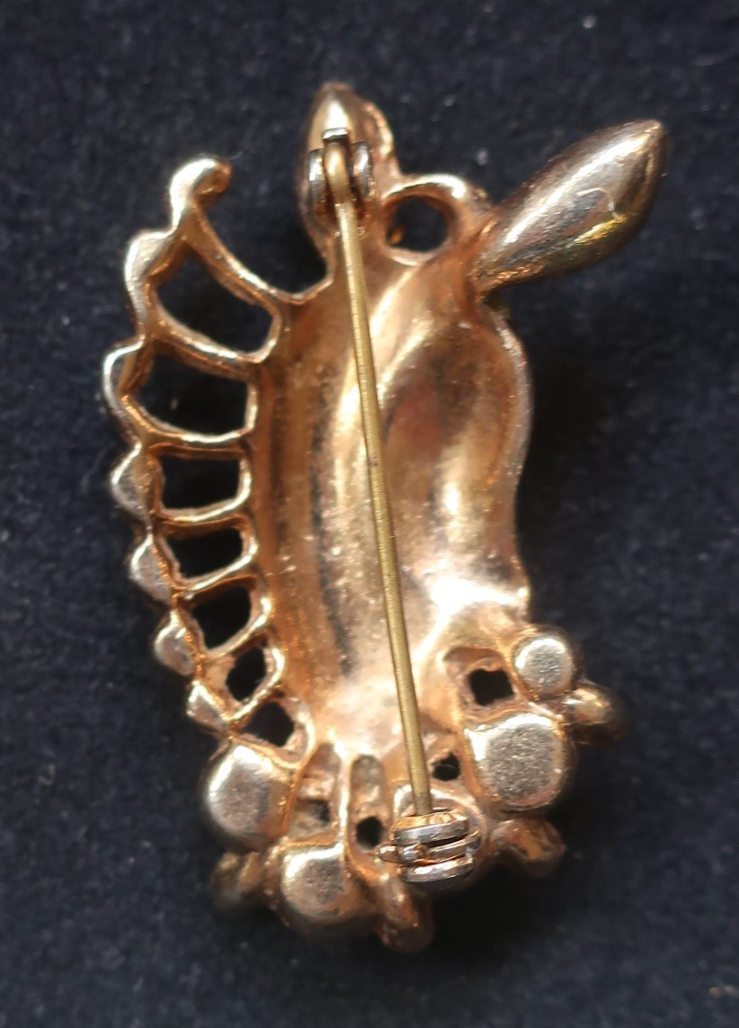VTG Sterling Silver Jewelry LOT Vintage Horse Two Sterling Silver one gold plate