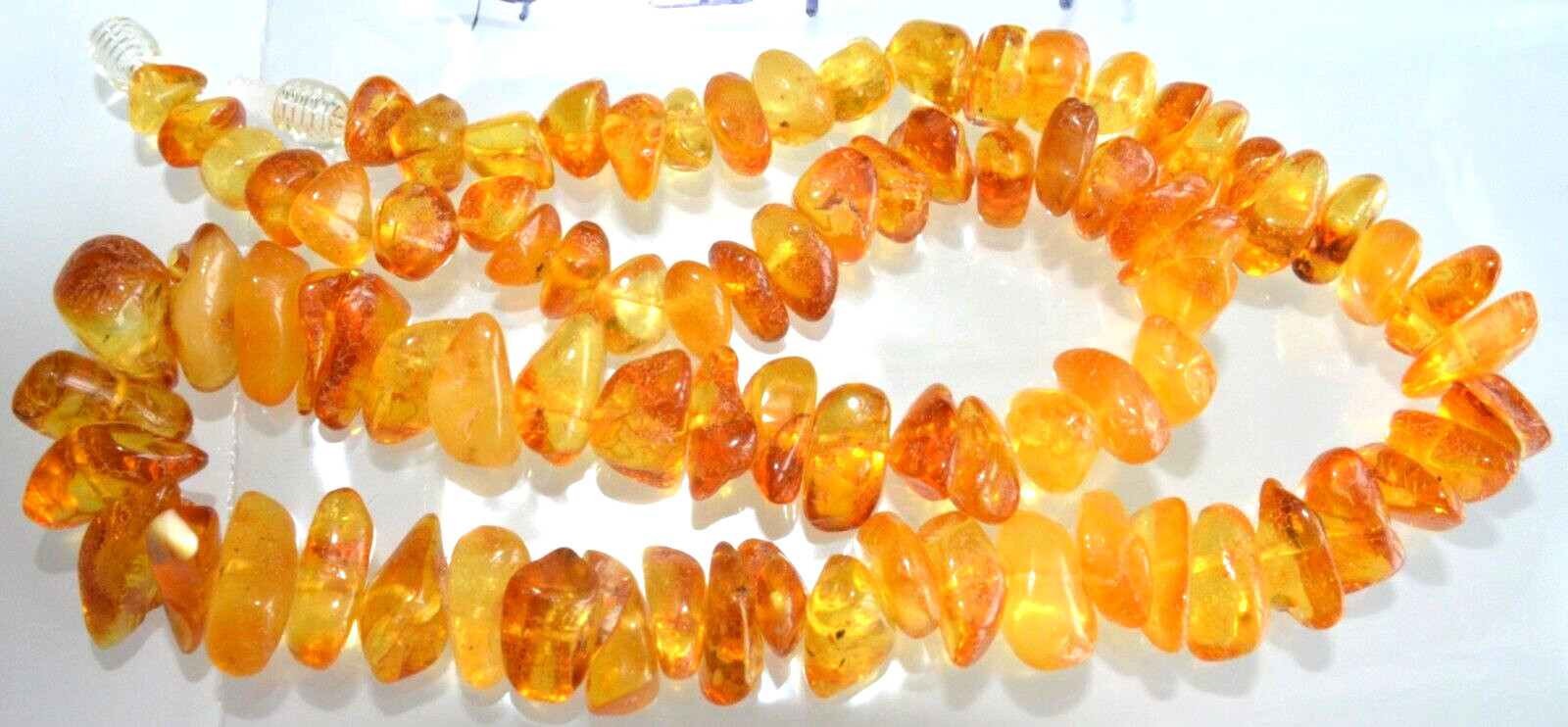 38gr RUSSIAN SOVIET BALTIC AMBER BEAD NECKLACE 琥珀 BRACELET STONE PENDANT EARRING