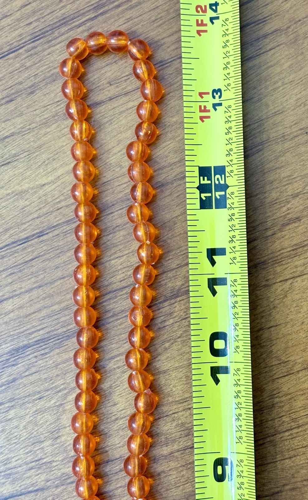 Vintage 1930 – 1960 Plastic Single Strand Beaded Necklace Lot MCM Art Deco