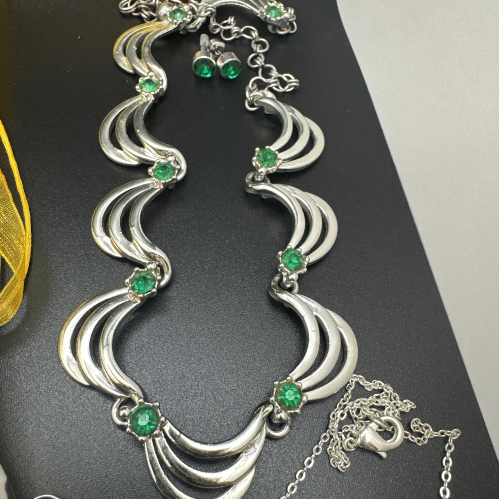 Vintage Costume Jewelry Lot Matching Necklace Earring Sets Boho Statement