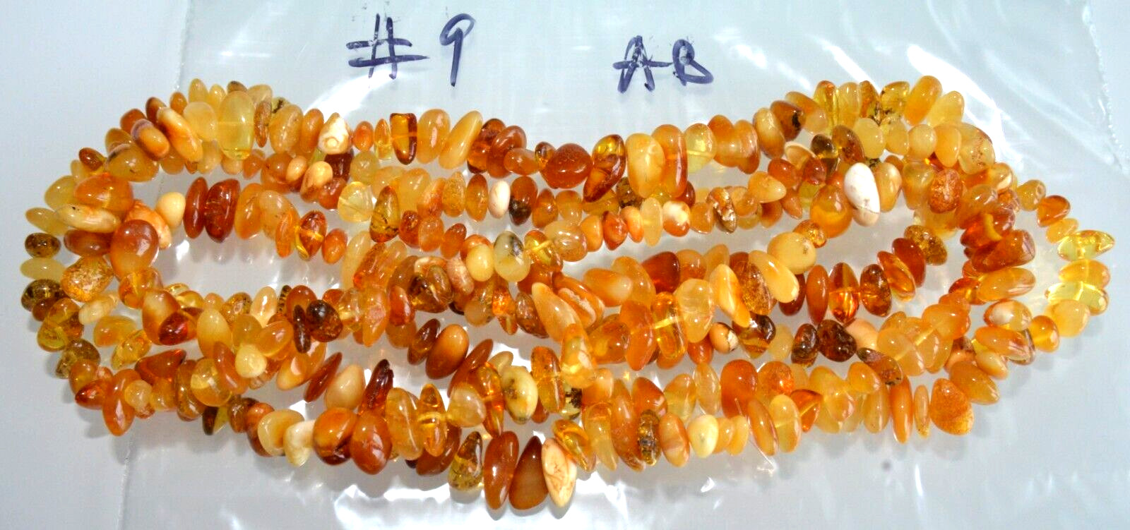 ✅135 cm=46gr RUSSIAN SOVIET BALTIC AMBER BEAD NECKLACE 琥珀 BRACELET STONE PENDANT