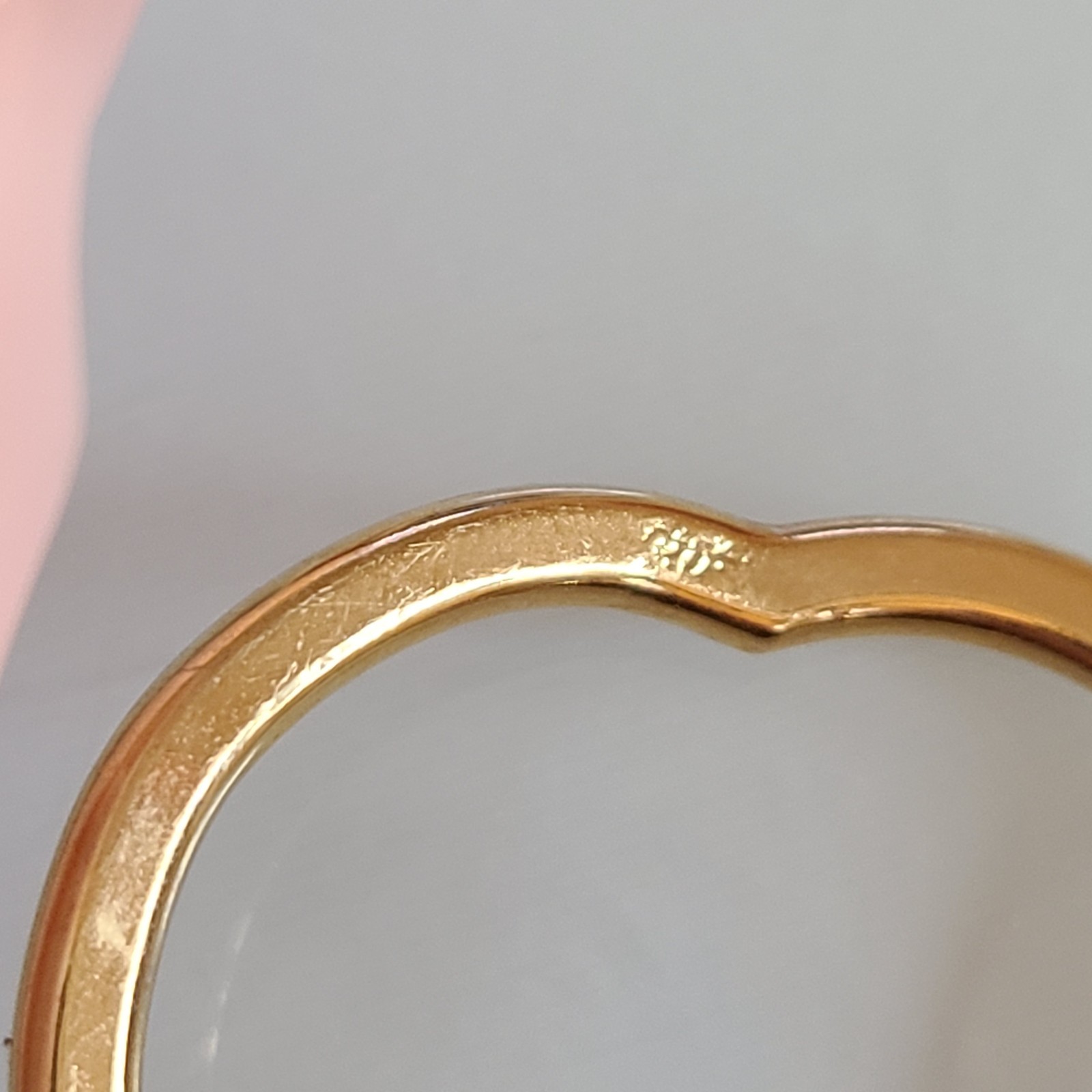 Gold-Tone Open Heart Hinged Cuff Bracelet with Multi-Color Rhinestones.