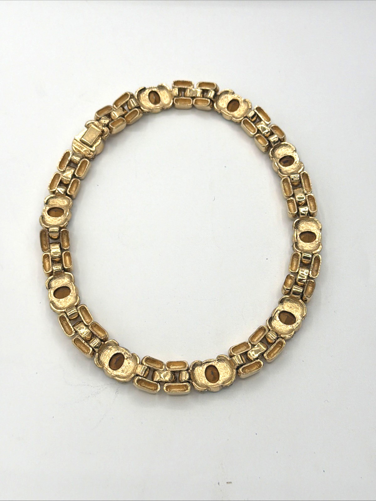 Rare Vintage Signed Ciner Multi‑Color Rhinestone Necklace | Stunning Collectable