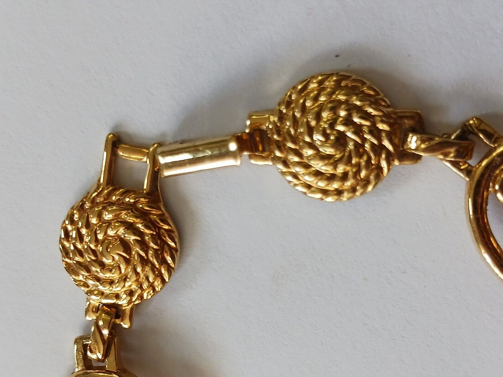 Vintage bracelets. box clasp. safety chain lock, Anchors, stones, rhinestones. 4
