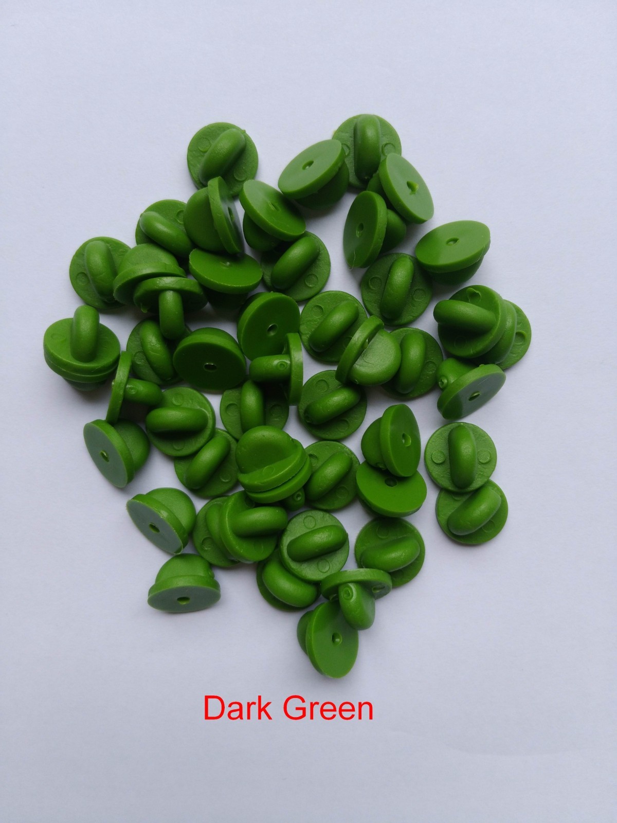 wholesale pvc rubber pin back clasp clutch hold for lapel enamel badge military
