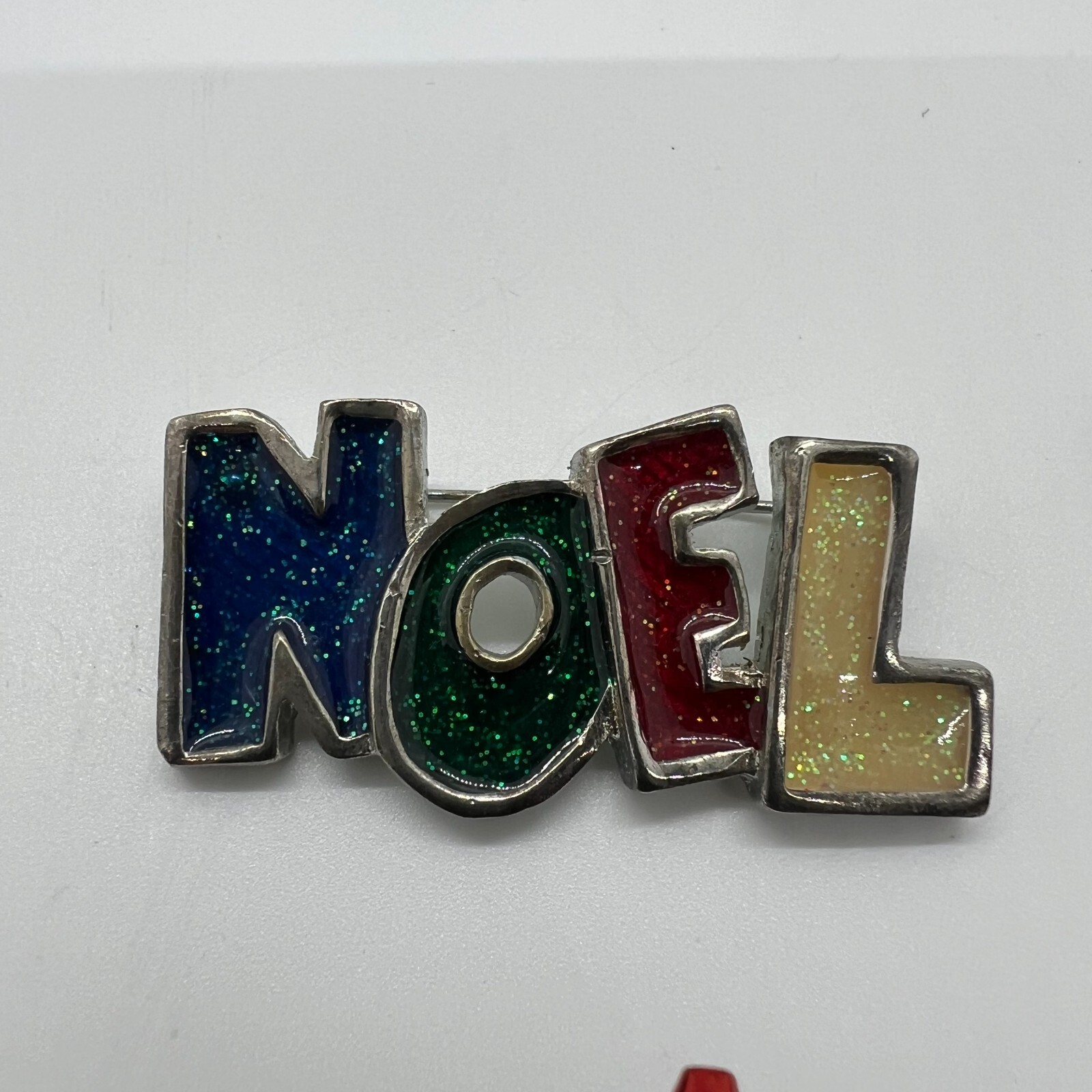 Vintage Christmas Brooch Lot – Tree Stocking Wreath Enamel Noel Pin Collection