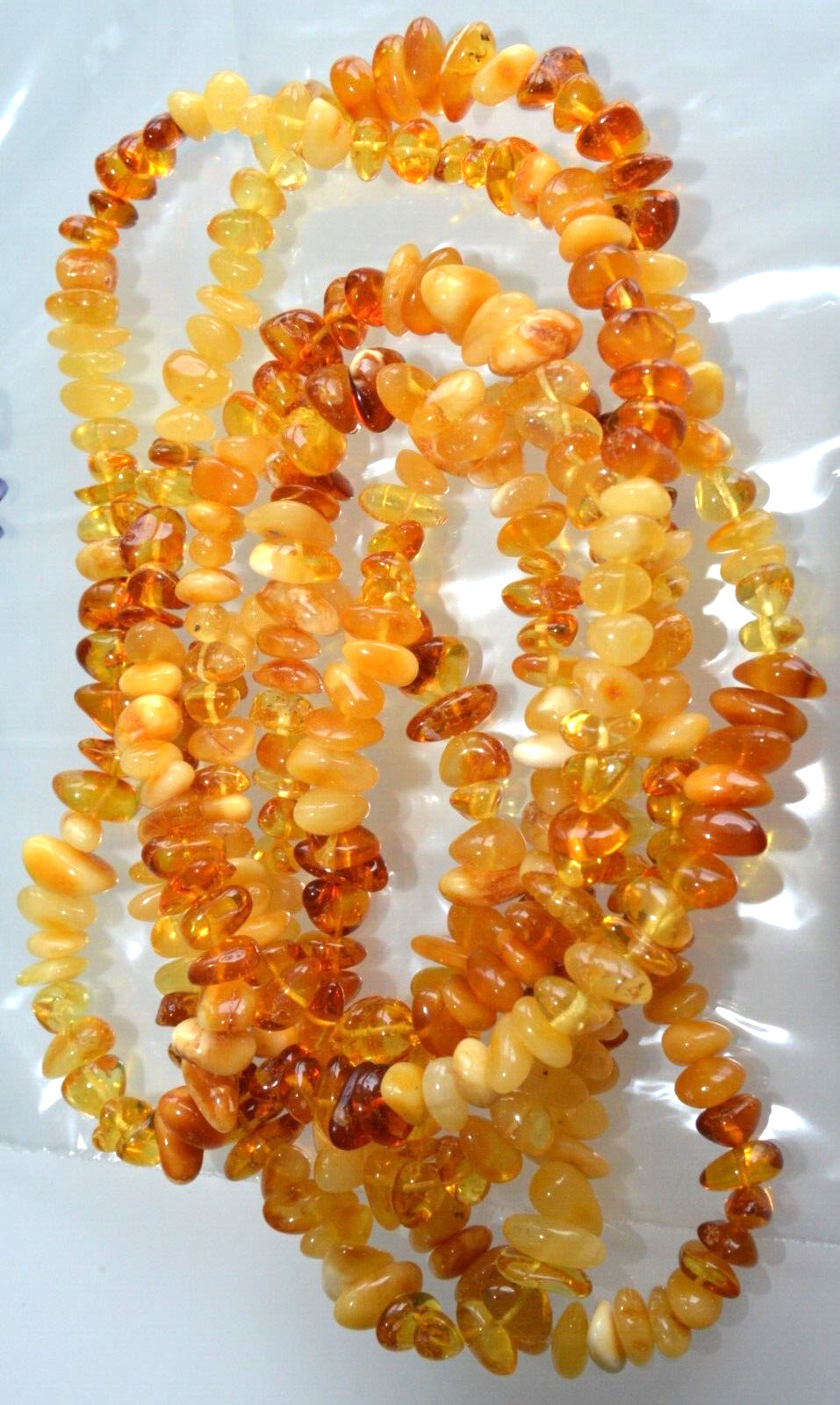 ✅135 cm=42gr RUSSIAN SOVIET BALTIC AMBER BEAD NECKLACE 琥珀 BRACELET STONE PENDANT