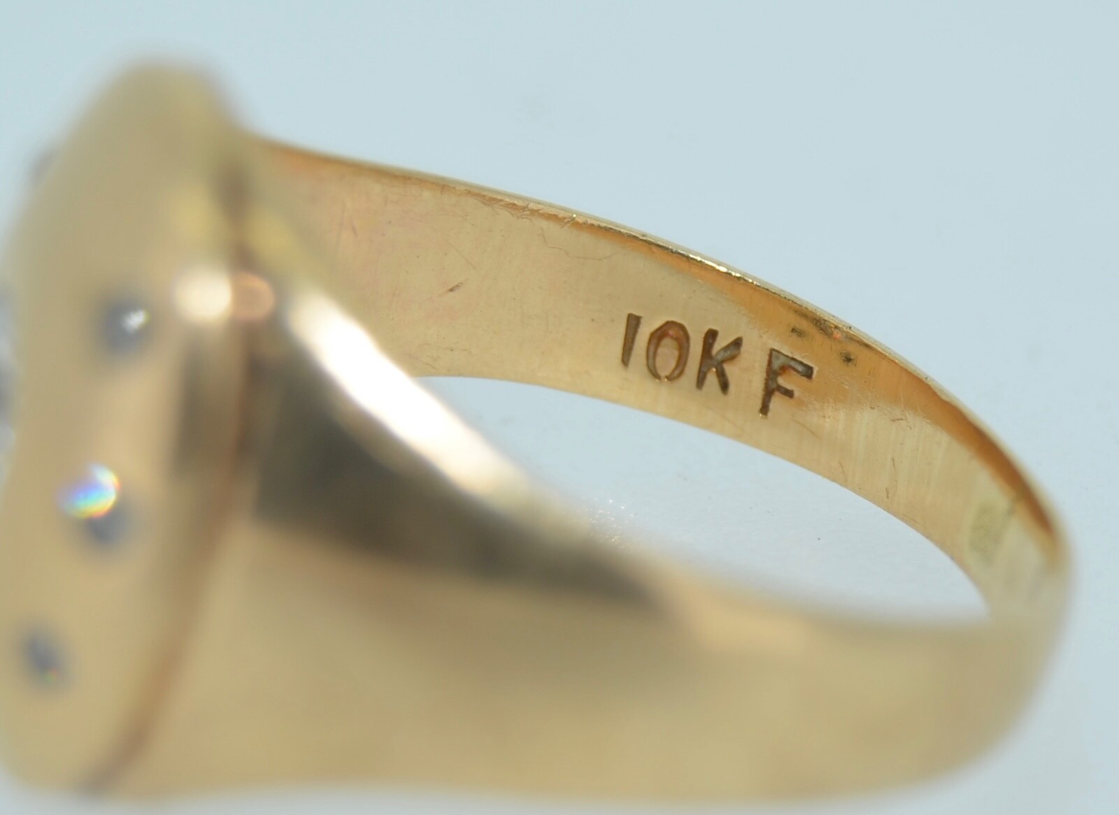 Old European Cut Diamond & Mine Cut Diamond Ring