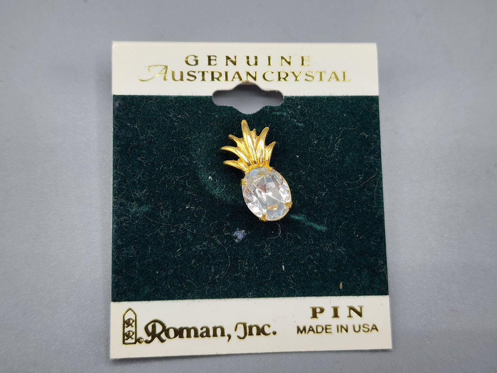 Brand New Austrian Crystal Pin Lot Tacoa Roman USA NWT Lapel Hat Free Shipping