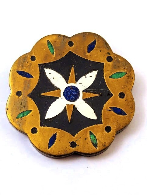 MCM Los Castillo Modernist Pin in Sterling, 1960’s, Vintage Jewelry