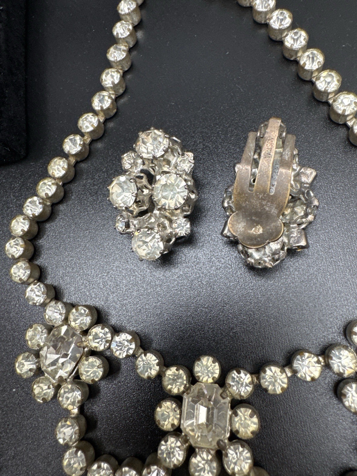 Vintage Weiss Sarah Coventry Rhinestone Jewelry Lot Signed Mixed Pieces