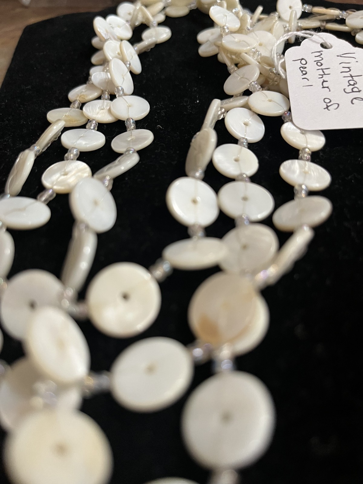 Mother Of Pearl? Not Sure But She’s A Beauty. Vintage I Do Believe