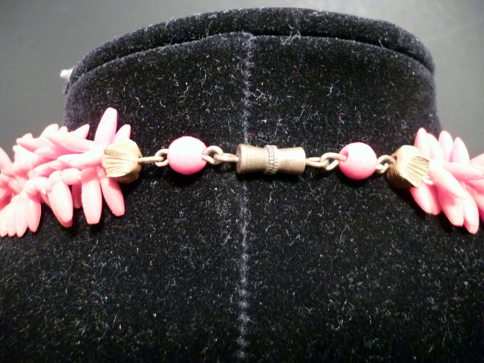 Salmon Color 26″ THREE Strand 10mm Beads Sicilian Sciacca Coral Necklace 2366
