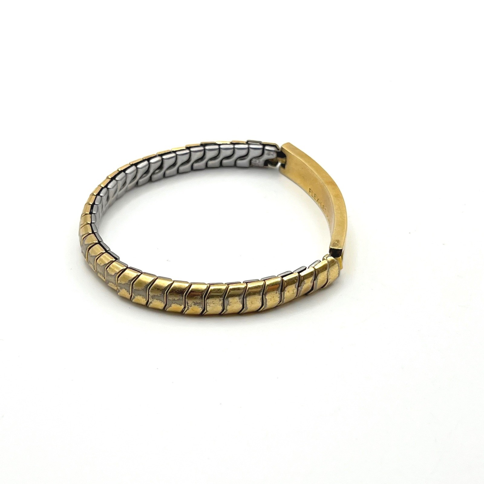 Flex-Let Vintage 1/15 12KT Gold Filled Gwen Engraved ID Expansion Bracelet