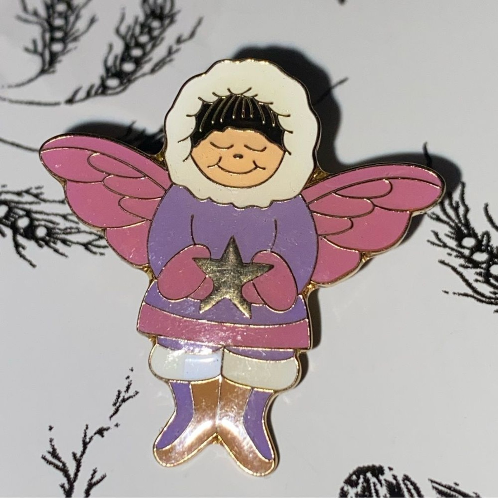 *5A collectible souvenir pins set 3 Alaskan Angel or “Alaska Native Angel pins