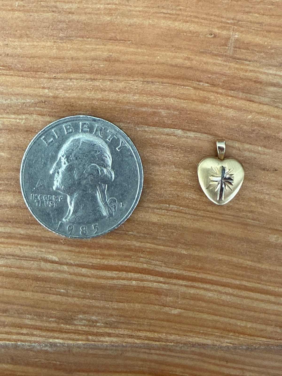 Vintage 14K Gold-Filled Heart Locket