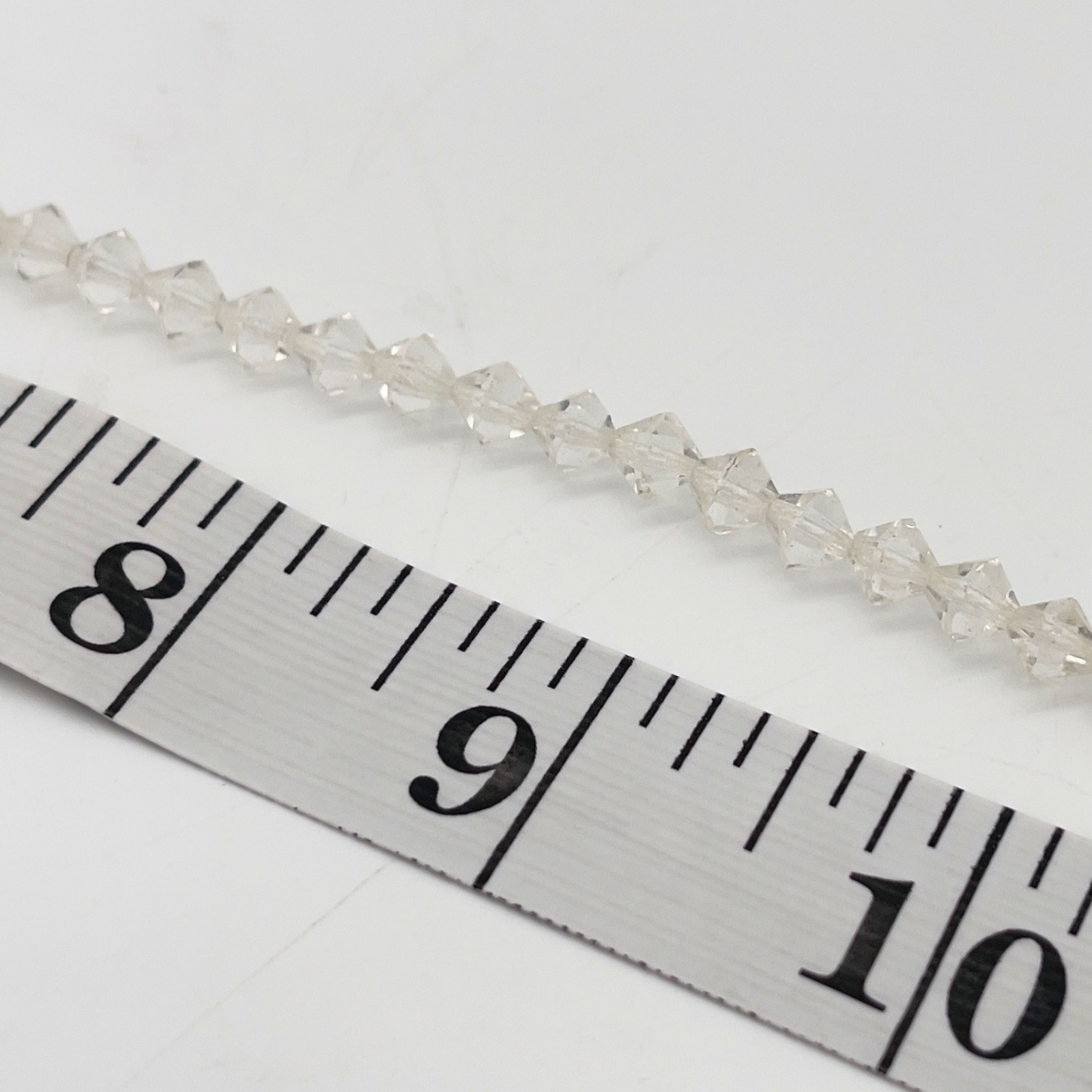 3 Necklace Bundle: Super Clear Rock Crystal – Frosty Quartz – VTG Czech Crystal