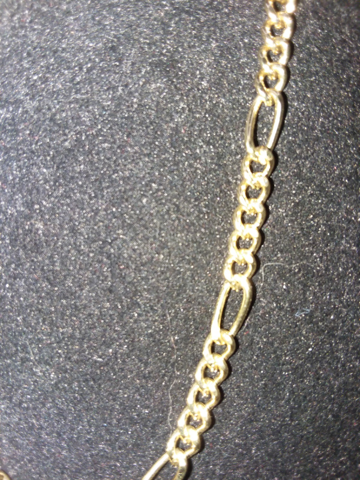14k Gold Plate 20” Vintage Necklace Brilliant Color fancy chain