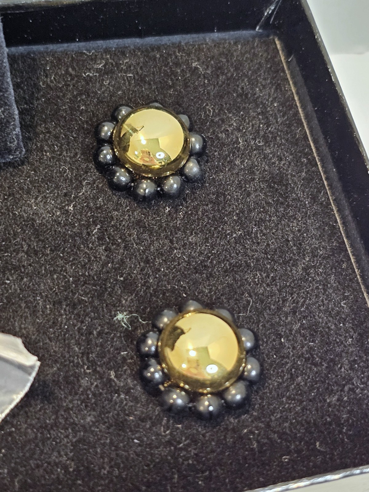Vintage Joan Rivers Earrings set convertible bead faux pearl multicolor